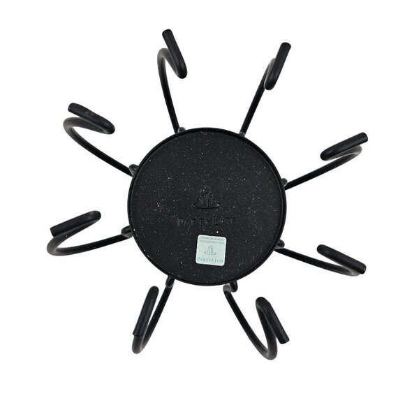 Partylite Black Metal Spider Candle Holder Decorative Home Accent Wrought Iron - Picture 5 of 12